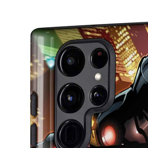 Marvel Iron Man Three Panel Galaxy S25 Ultra Impact Case